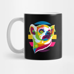 Colorful Lemur Mug